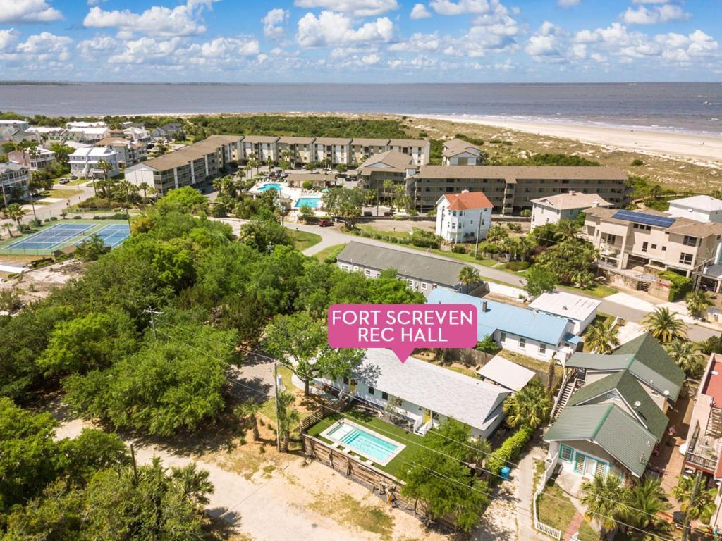 Villa Fort Screven Rec Hall à Tybee Island Extérieur photo